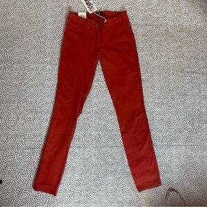 Cielo Jeans Orange Mid Rise Skinny Jeans Size 9